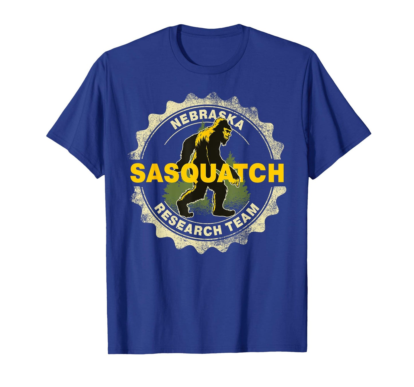 Nebraska Sasquatch Research Team Bigfoot Believer Fan T-Shirt