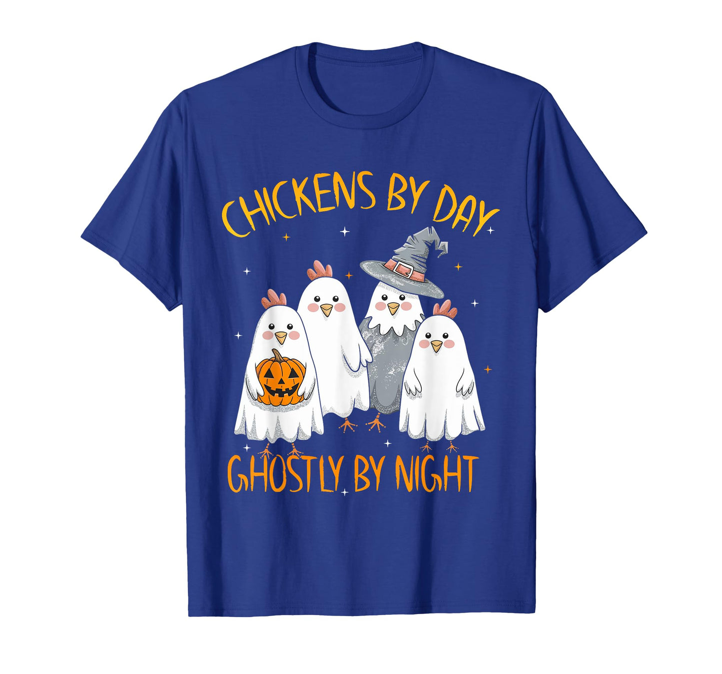 Funny Chicken Halloween Costume Spooky Season Chickens Witch T-Shirt