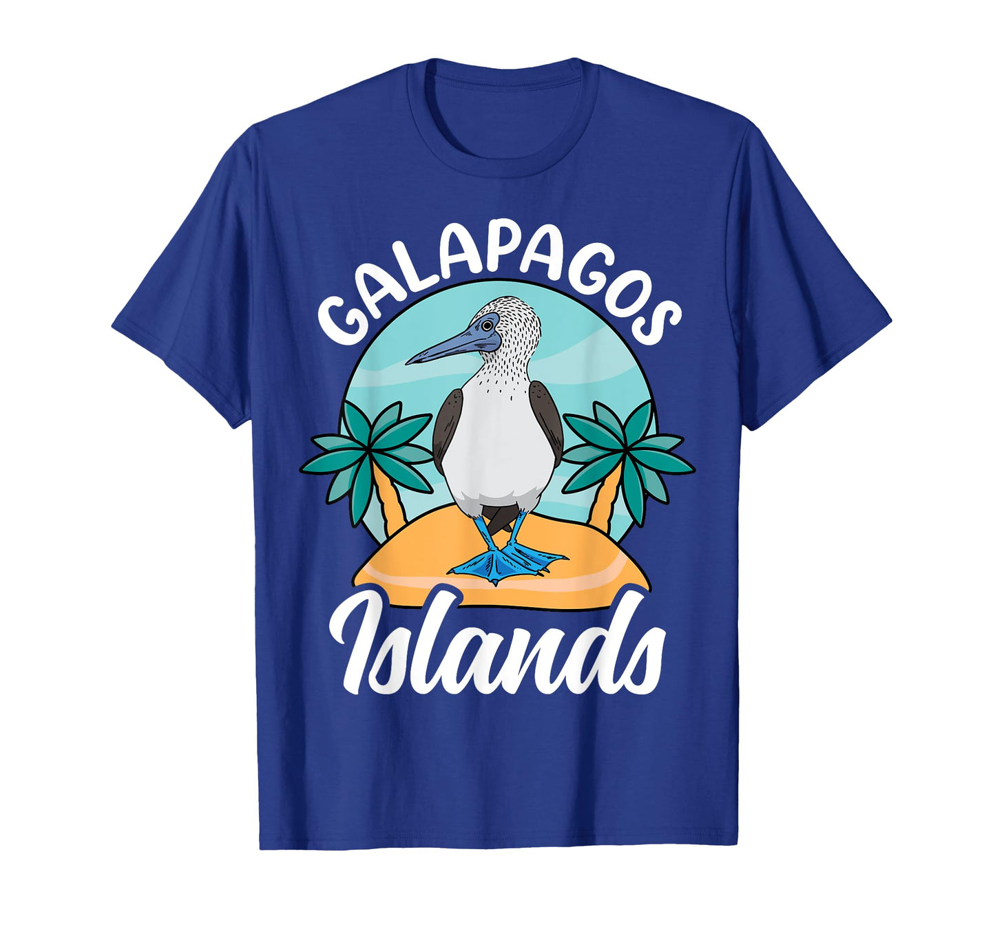 Blue-footed Booby Bird Galapagos Islands T-Shirt