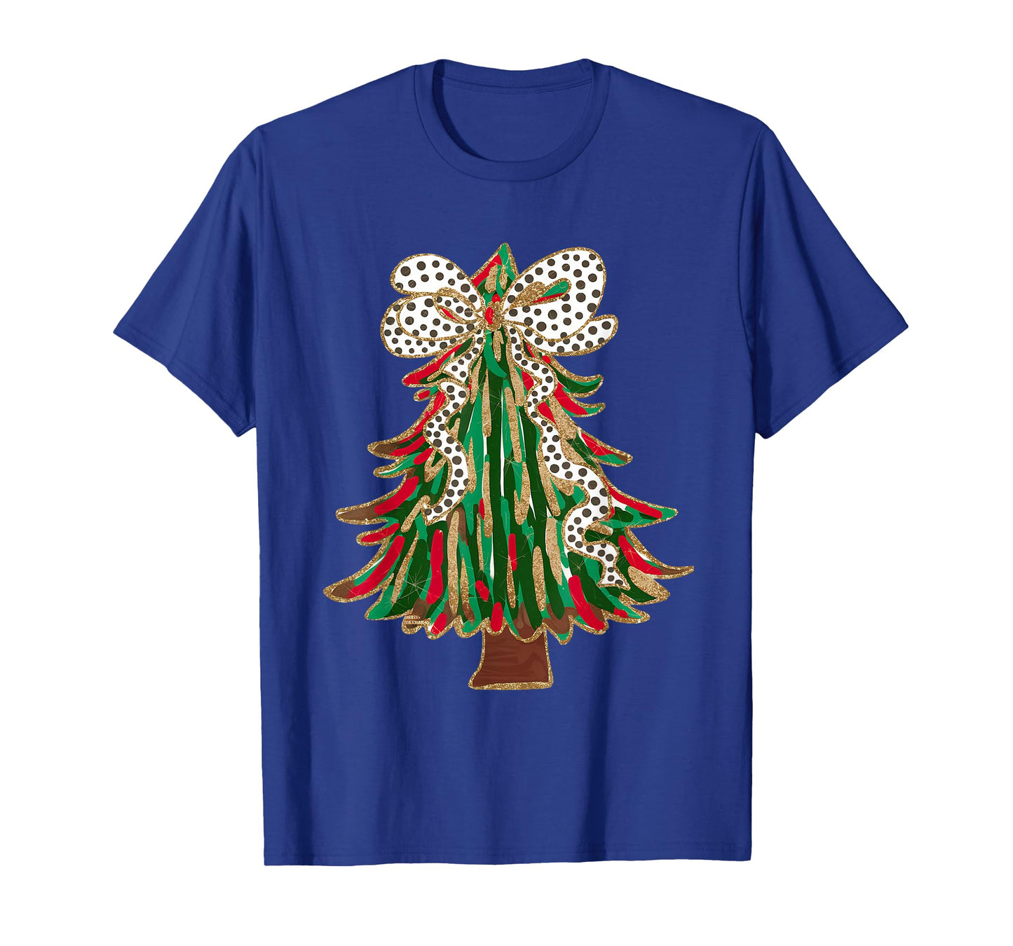 Funny Christmas Outfit for Men Women Kids Christmas Tree Coquette Bow Xmas Pajamas Womens Teens Girls T-Shirt