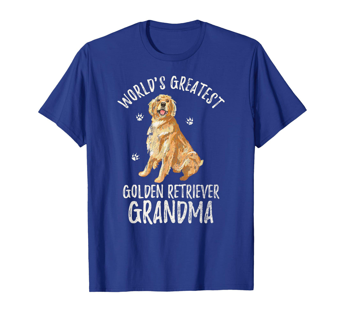 World's Greatest Golden Retriever Grandma Funny Dog Lover T-Shirt