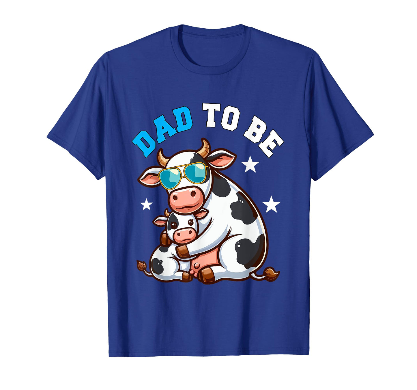 Dad To Be Costume Cows Pregnancy Announcement Family T-Shirt
