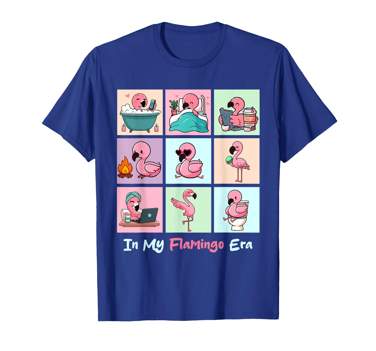In My Flamingo Era Funny Flamingos Activities Lover Girl T-Shirt