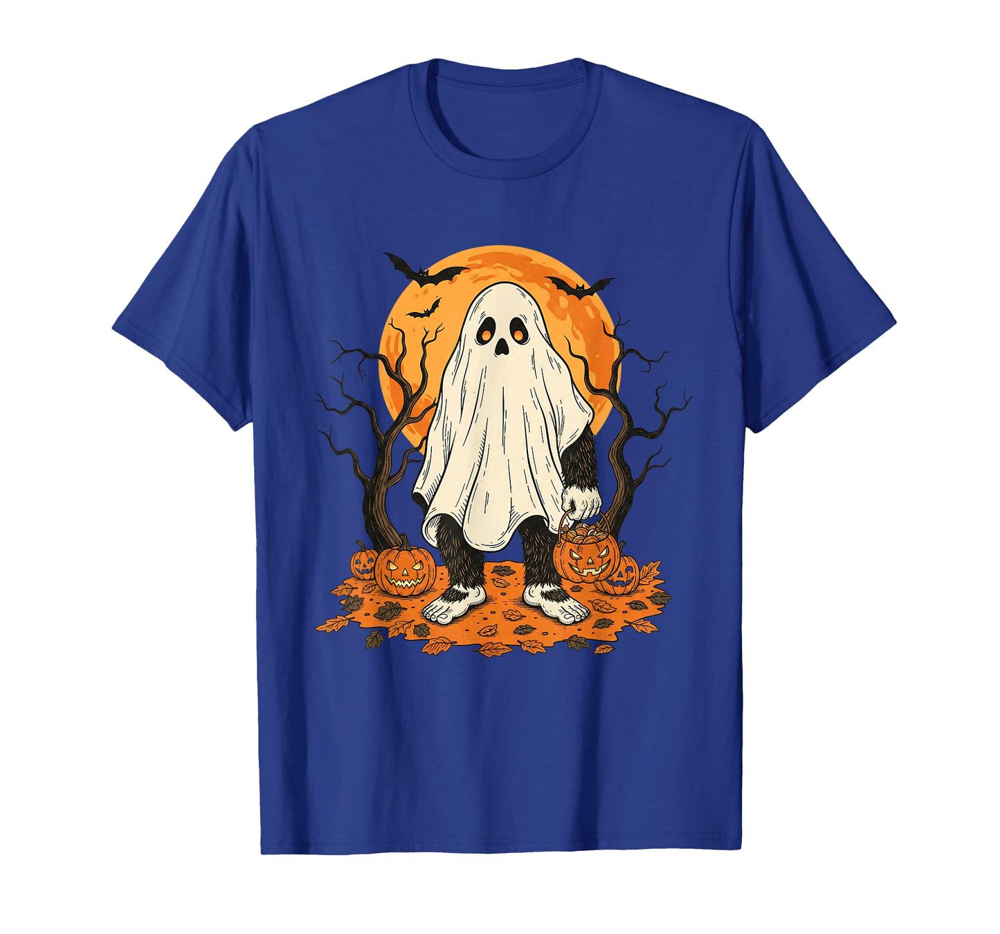 Funny Halloween Rocking Sasquatch Bigfoot Halloween T-Shirt