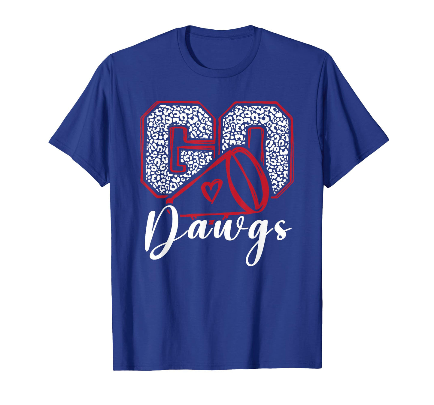 Go Dawgs Funny Bulldog for Men Women Kids Boys Girls T-Shirt