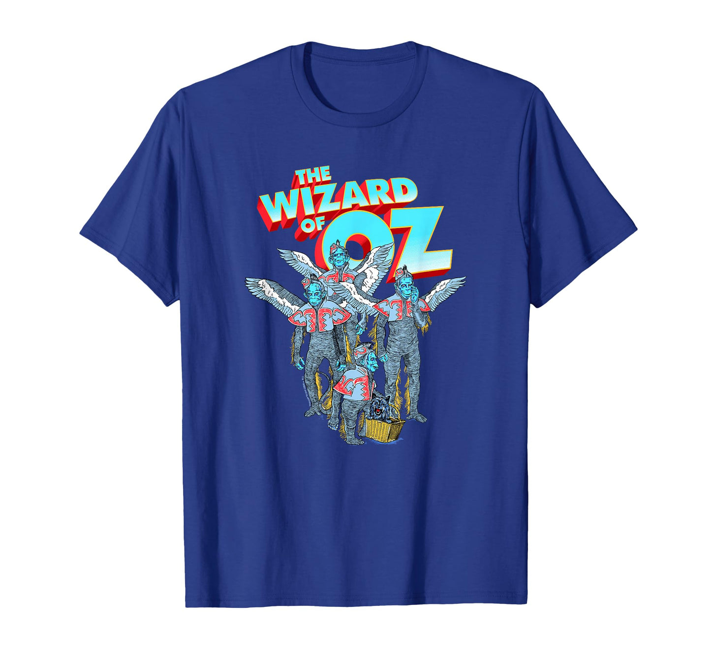 WB100 The Wizard Of Oz Winged Monkeys Groovy Poster T-Shirt