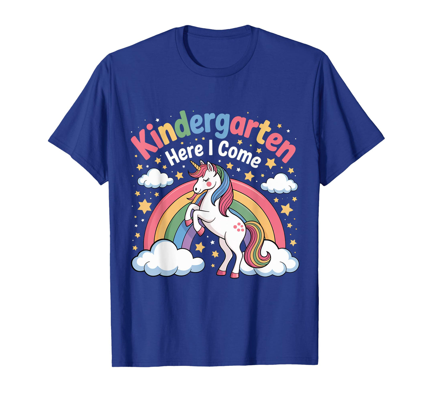 Unicorn Kindergarten Here I come School Kindergarten Girl T-Shirt
