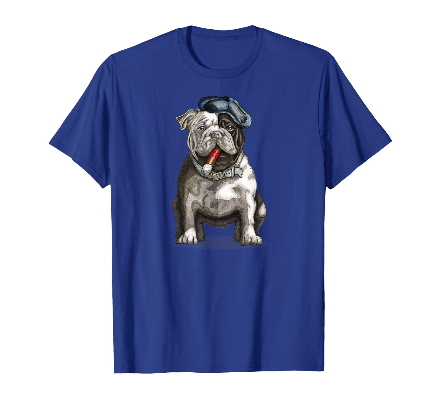 Bulldog Brooklyn New York Premium Cigar Men Women T-Shirt