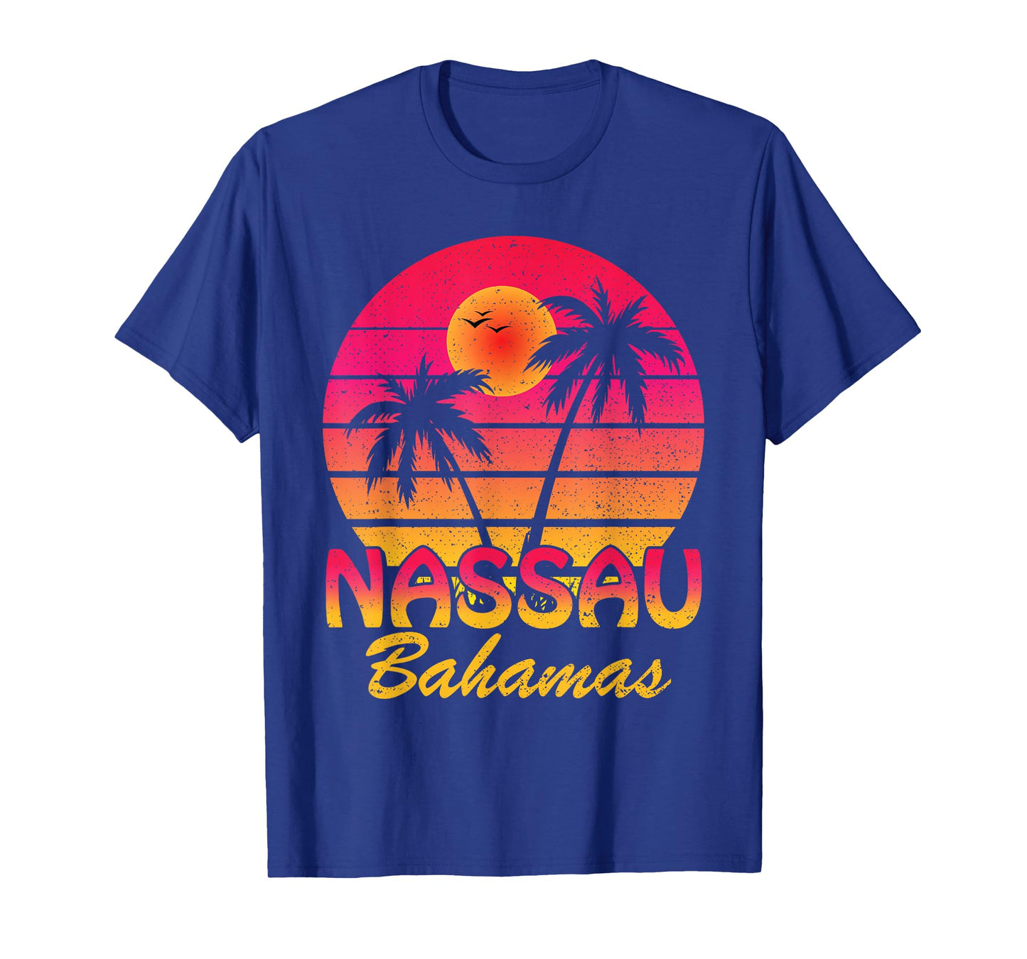 Nassau Bahamas Beach Retro Summer Vibes Family Vacation T-Shirt
