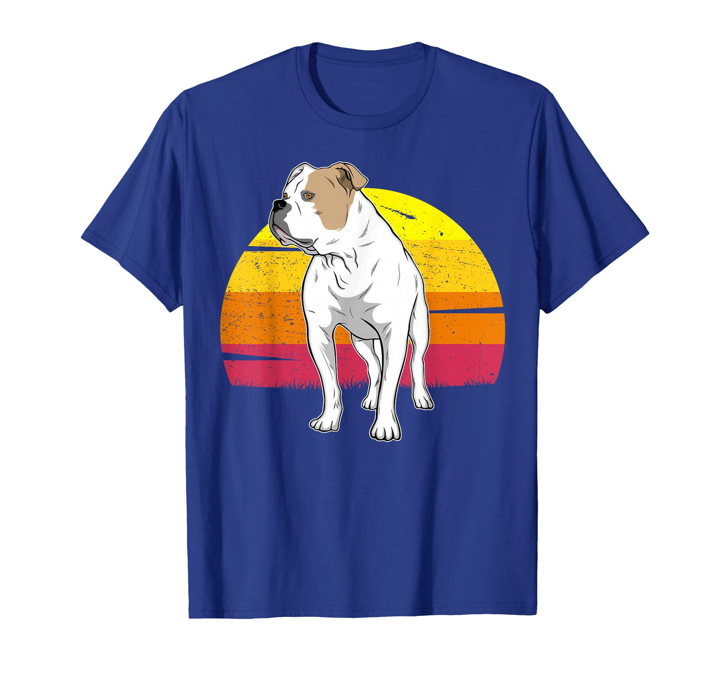 American Bulldog Old Southern White Bulldog T-Shirt for Men Women Girls Kids
