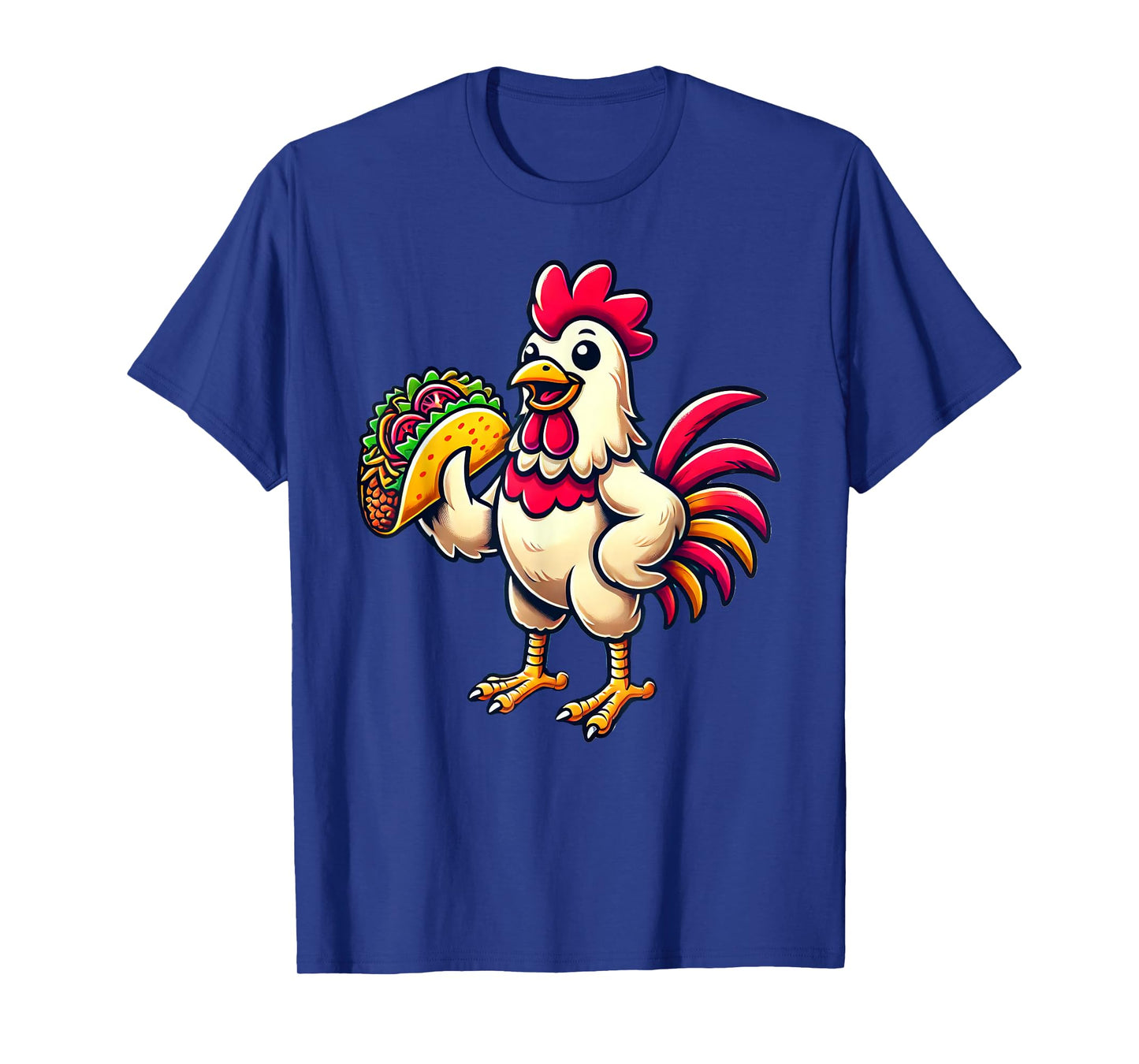 Chicken Eating Taco T-Shirt