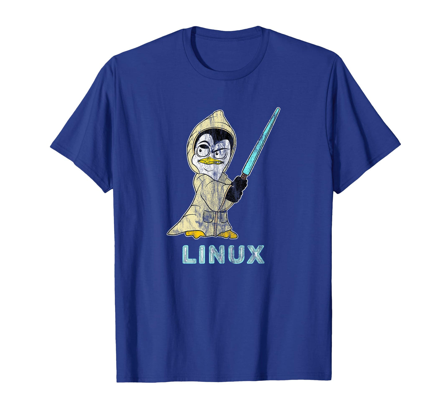 Retro Linux Penguin for Linux Admin and Hacker T-Shirt
