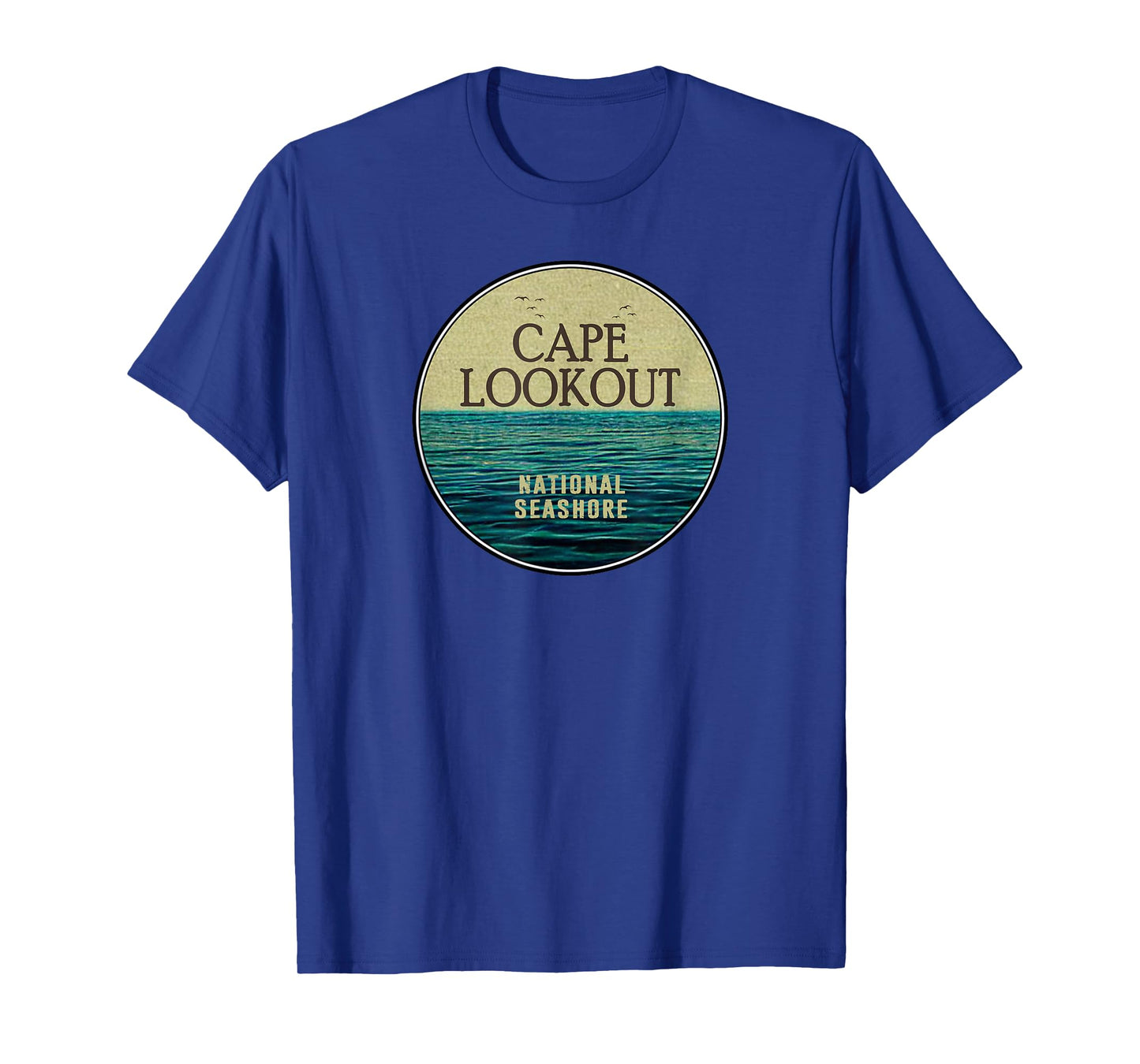 Cape Lookout National Seashore Ocean Birds T-Shirt