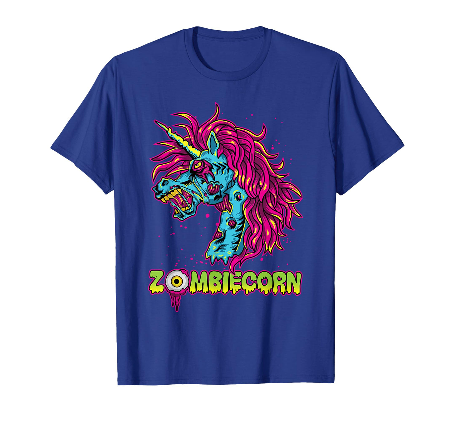Scary Zombiecorn Zombie Unicorn Halloween Costume T-Shirt