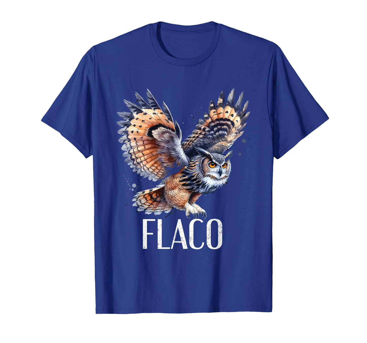 Flaco The Owl Eurasian Eagle Owls Distressed T-Shirt