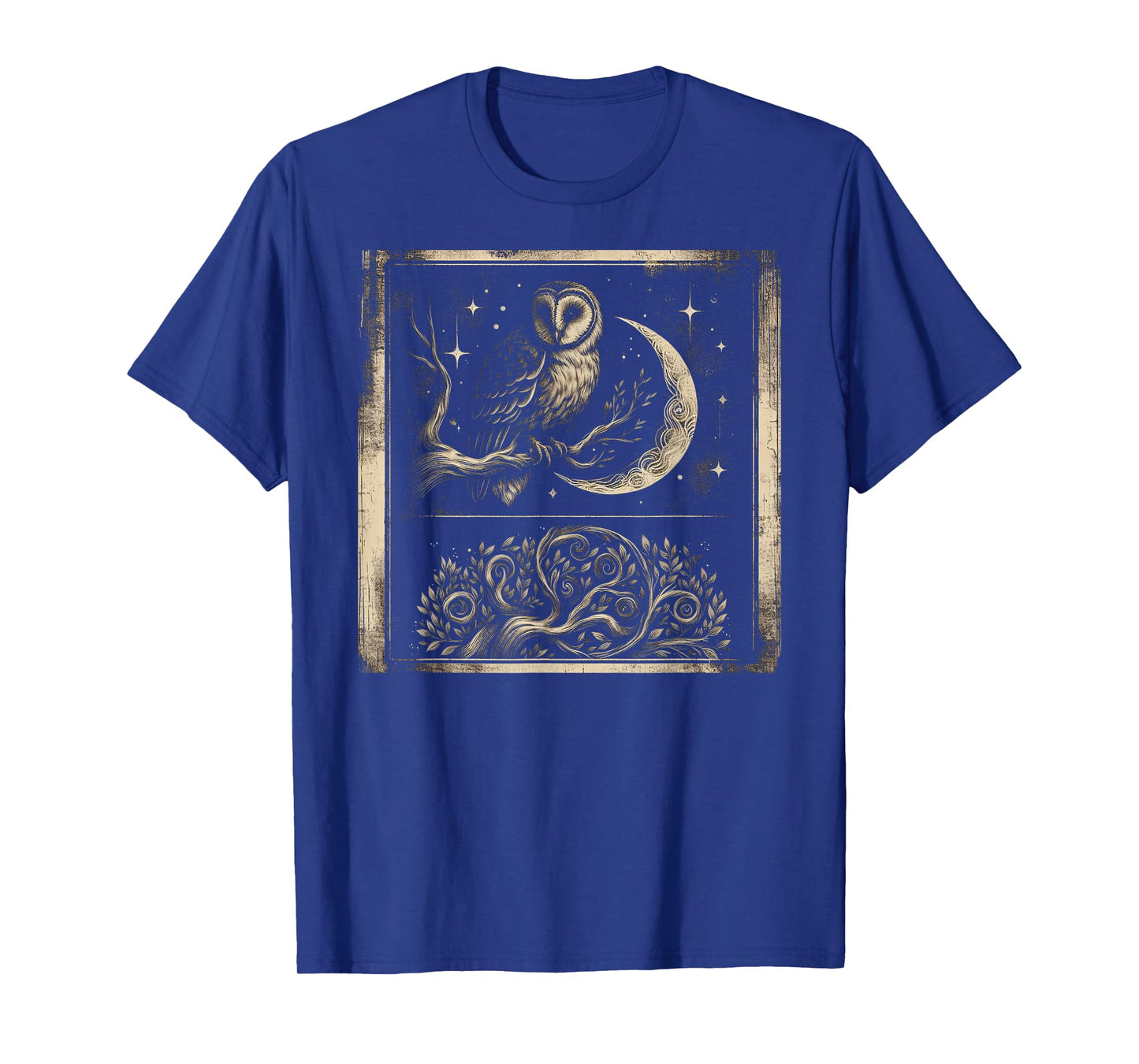 Wise Owl Illustration T-Shirt