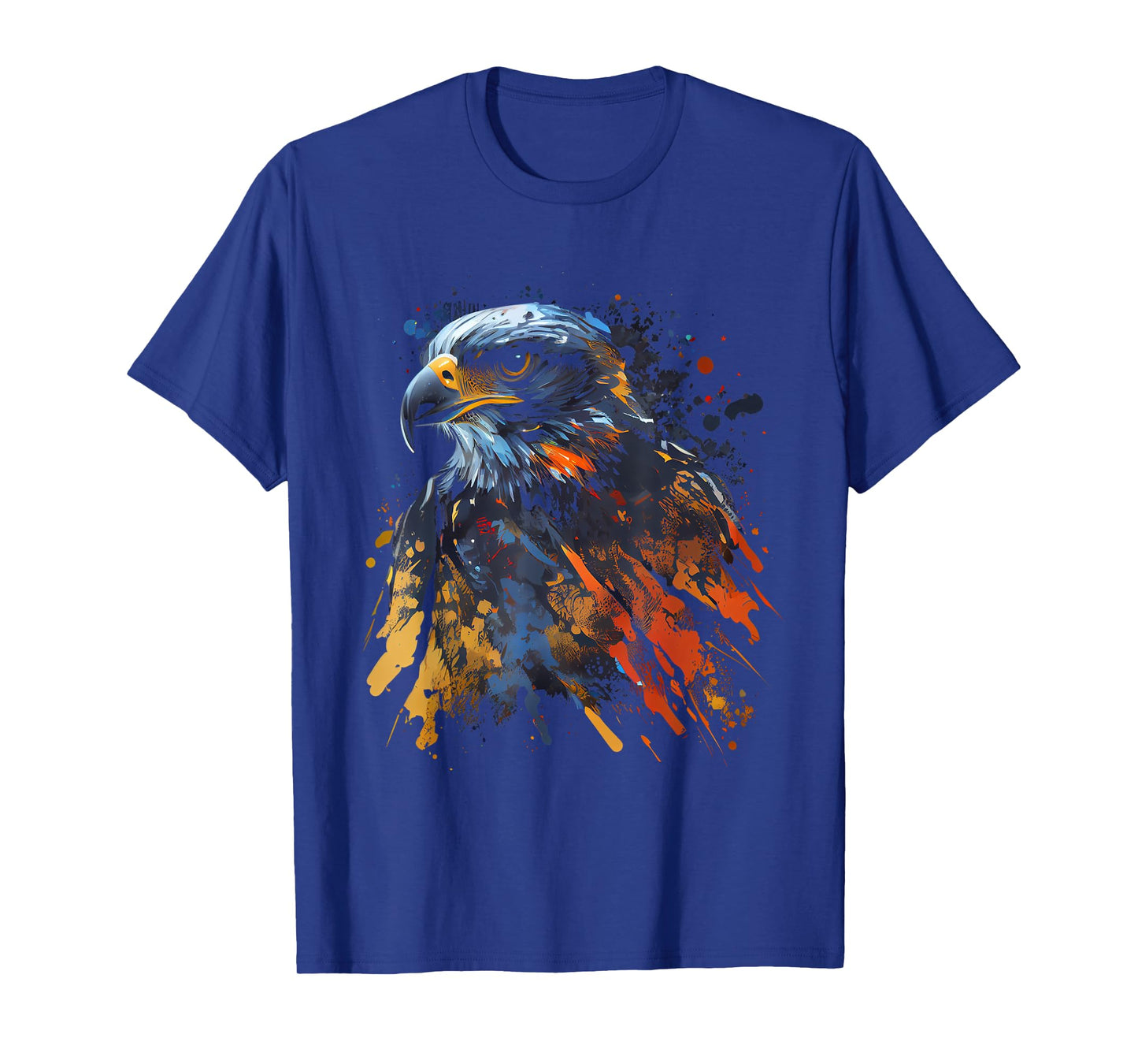Hawk Bird Colorful Color Bird Observer Bird of Prey T-Shirt