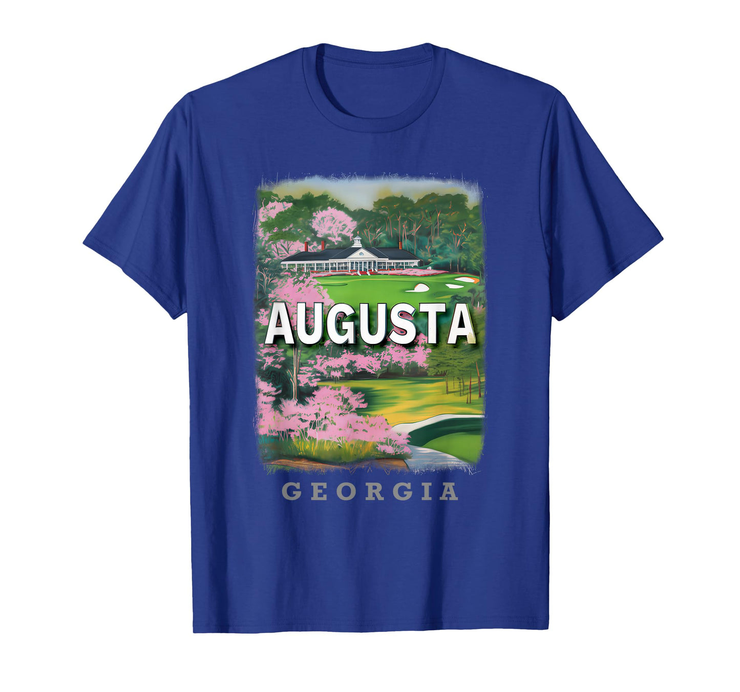 Augusta Georgia GA Golfing Paradise SD843 T-Shirt