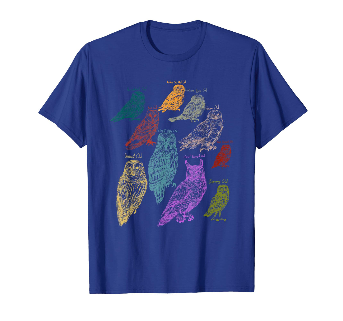 Forest Owl Breed Ornithologist Gift Owl T-Shirt