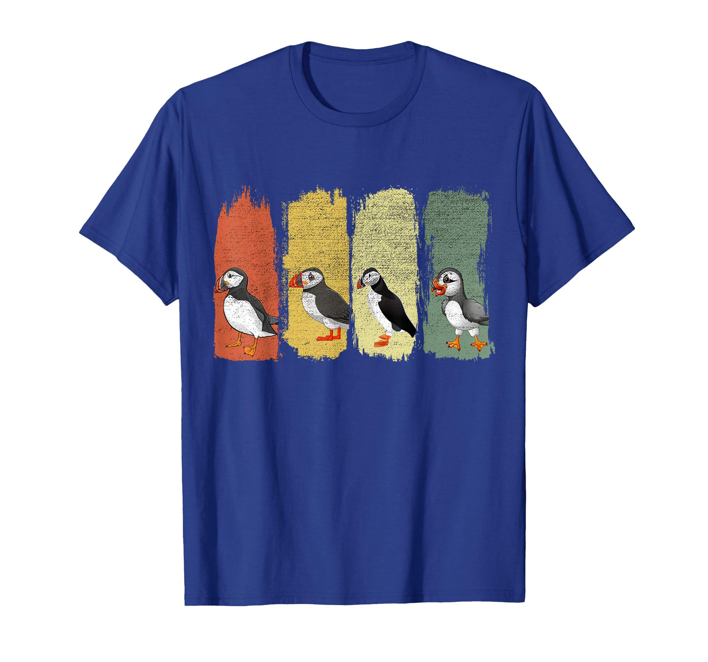 Retro Puffin Bird T-Shirt