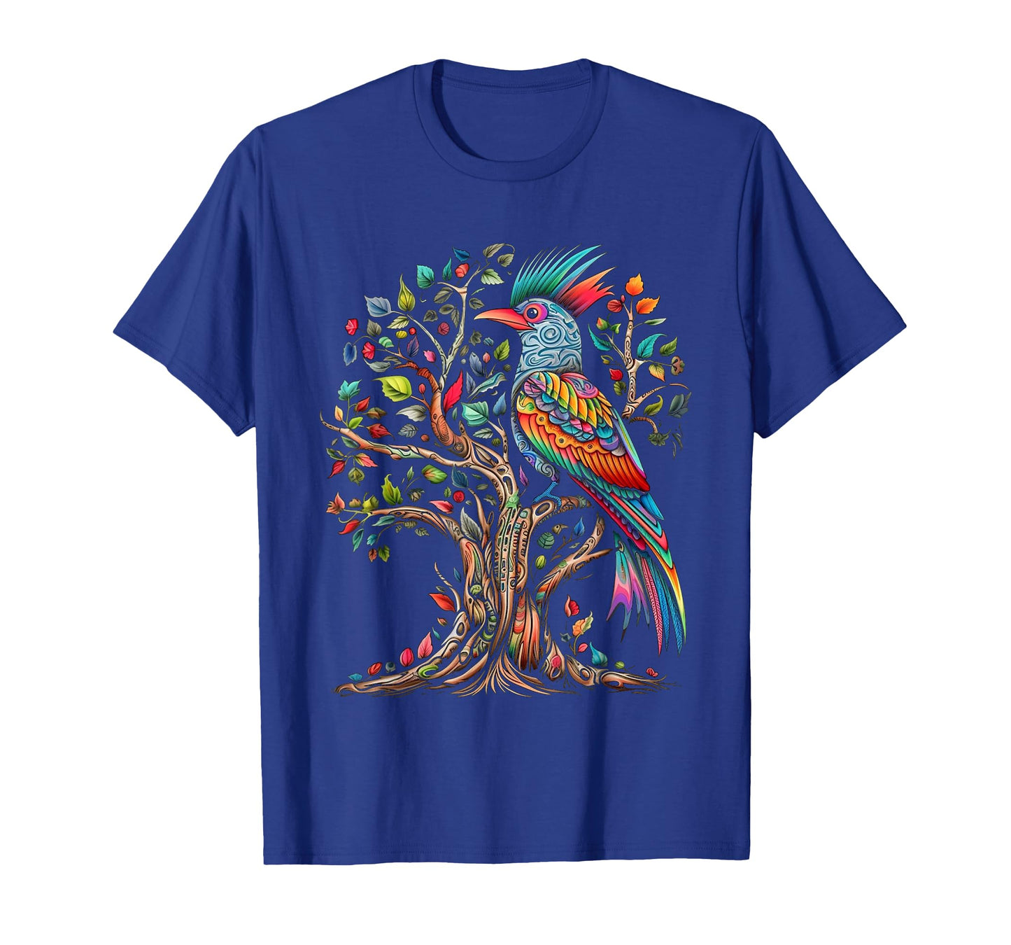 Bird Tree Art - Bird Motif Art Animal Bird T-Shirt