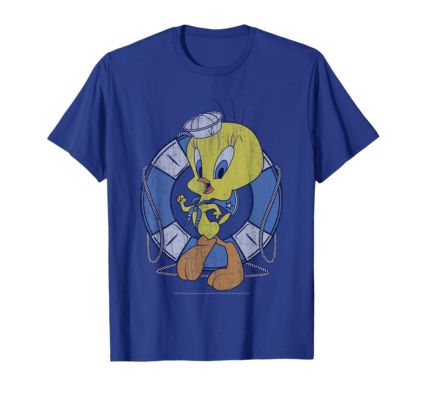 Looney Tunes Tweety Bird Sailor Portrait T-Shirt