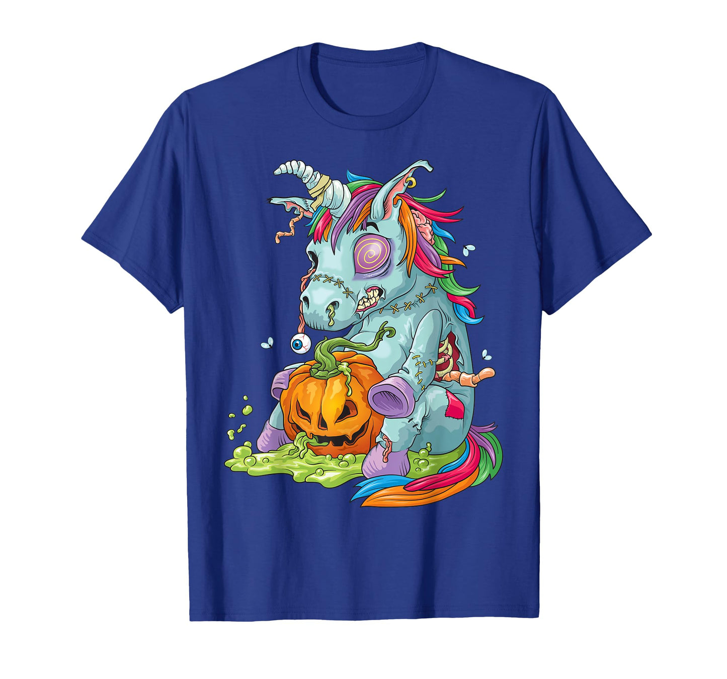 Zombie Unicorn Shirt - Undead Zombiecorn Halloween Costume T-Shirt