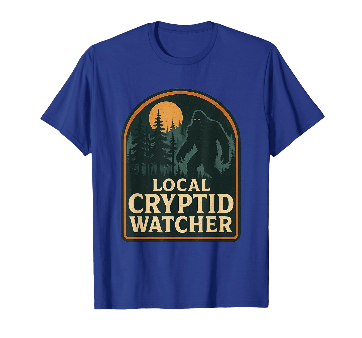 Cryptidcore Local Cryptid Watcher Urban Legend T-Shirt