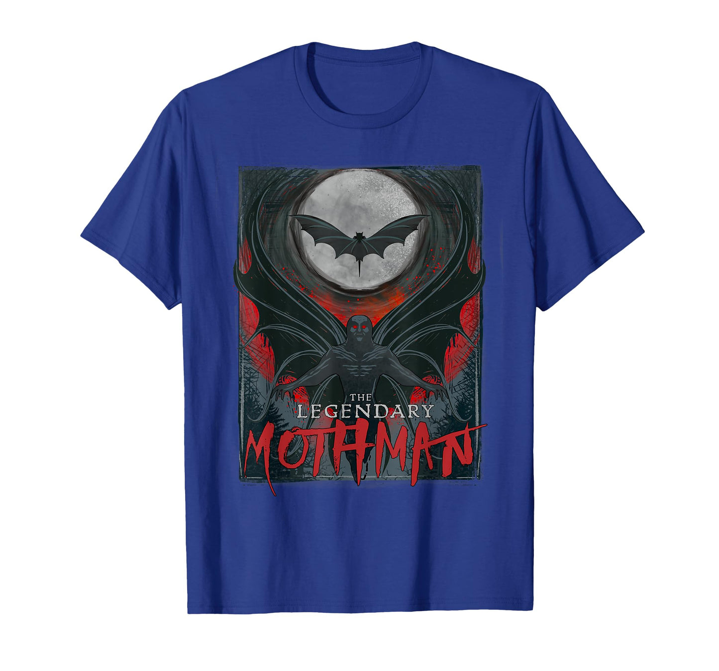 mothman legend, cryptozoology, cryptids mens fun cult movie T-Shirt