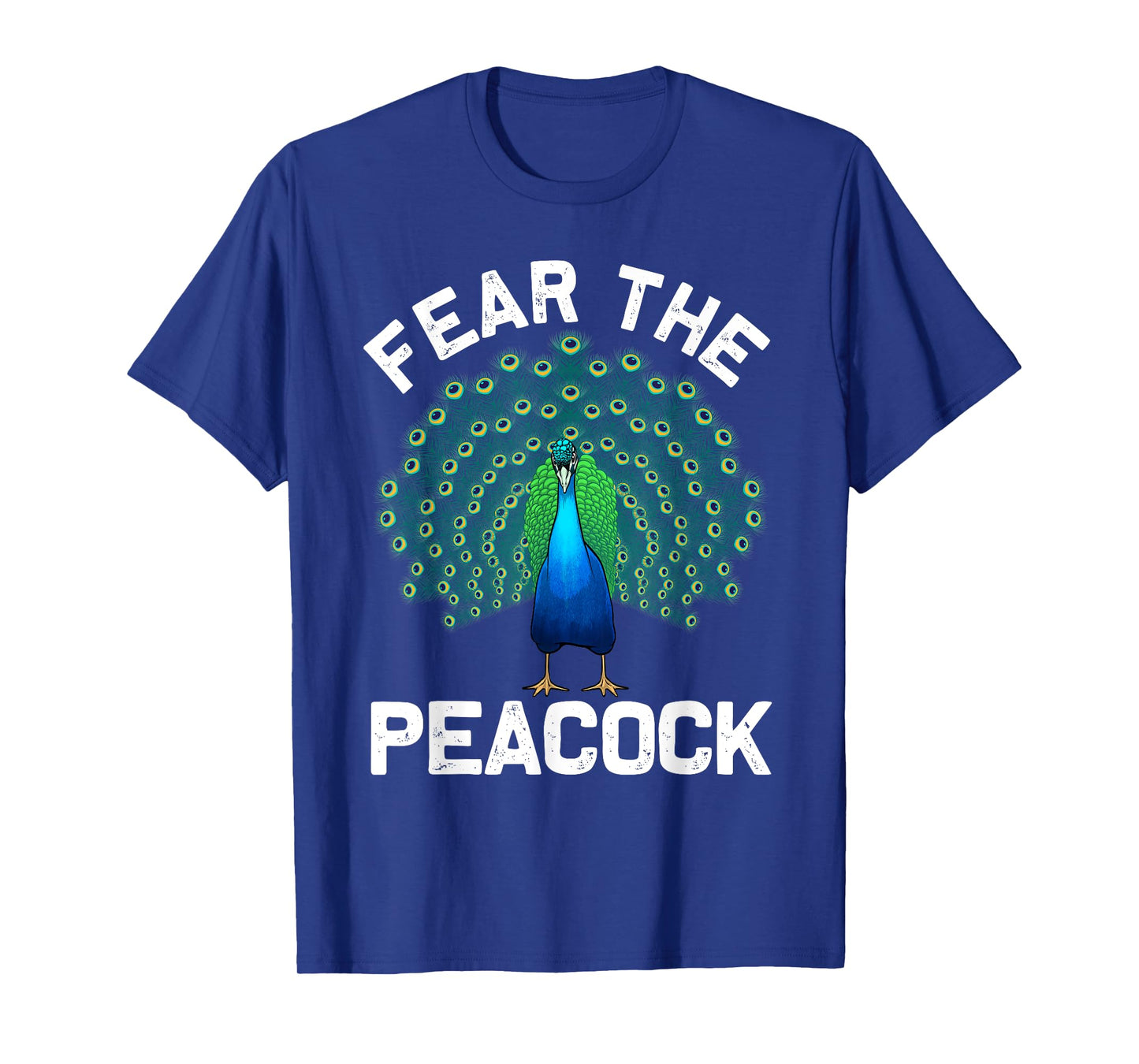 Funny Peacock Art For Men Women Colorful Peacock Bird Lover T-Shirt