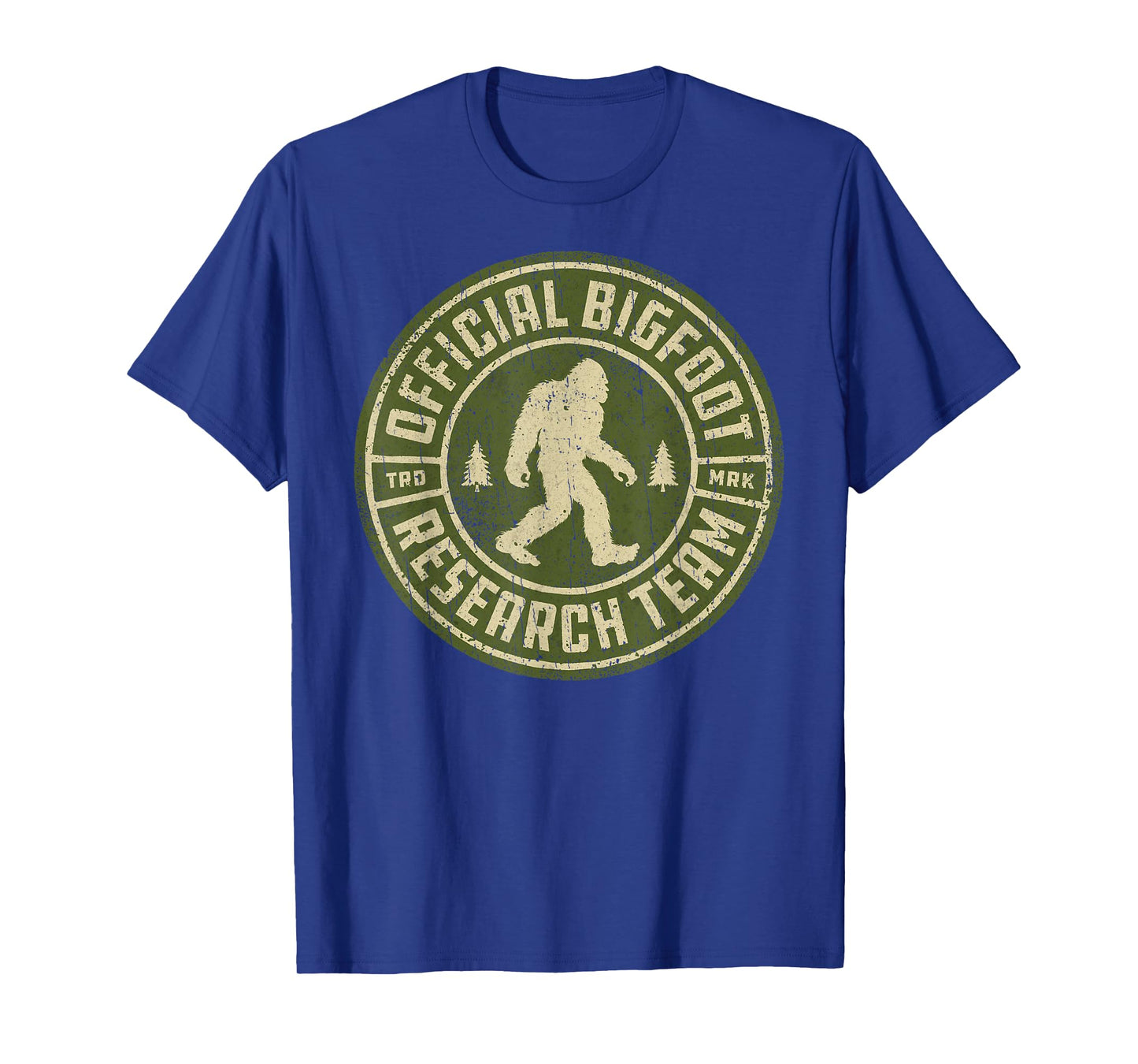 Bigfoot Research Team Retro Vintage Sasquatch Men Women T-Shirt