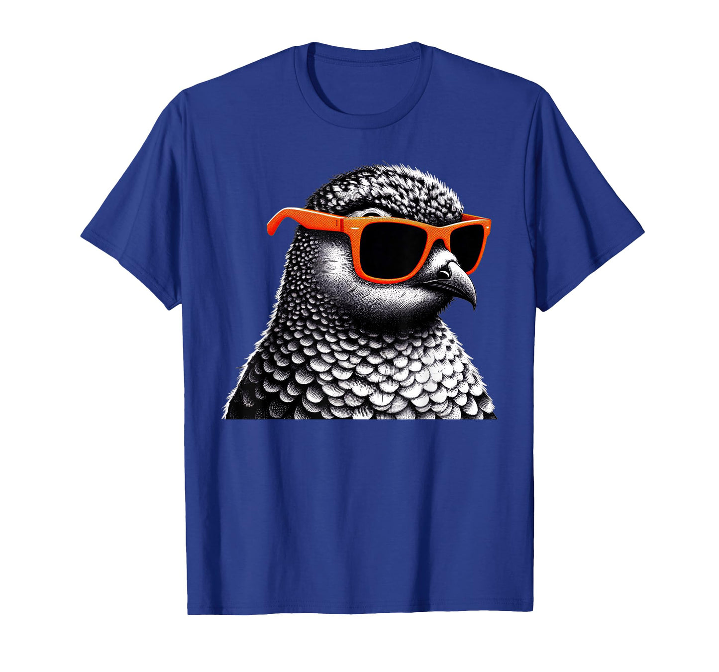 Cool Ptarmigan Bird Wearing Sunglasses Graphic Art T-Shirt