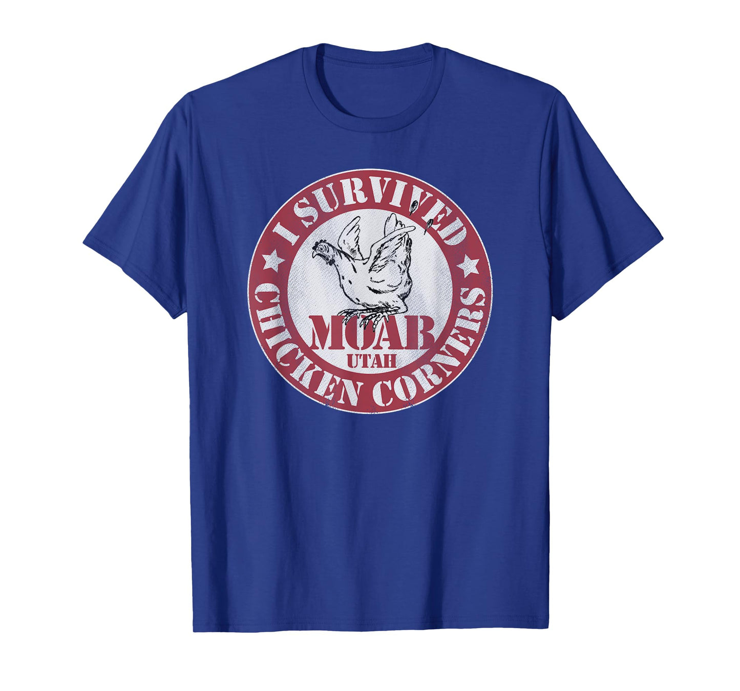 Chicken Corners Moab Utah Survivor OHV ATV Off Highway Trail T-Shirt