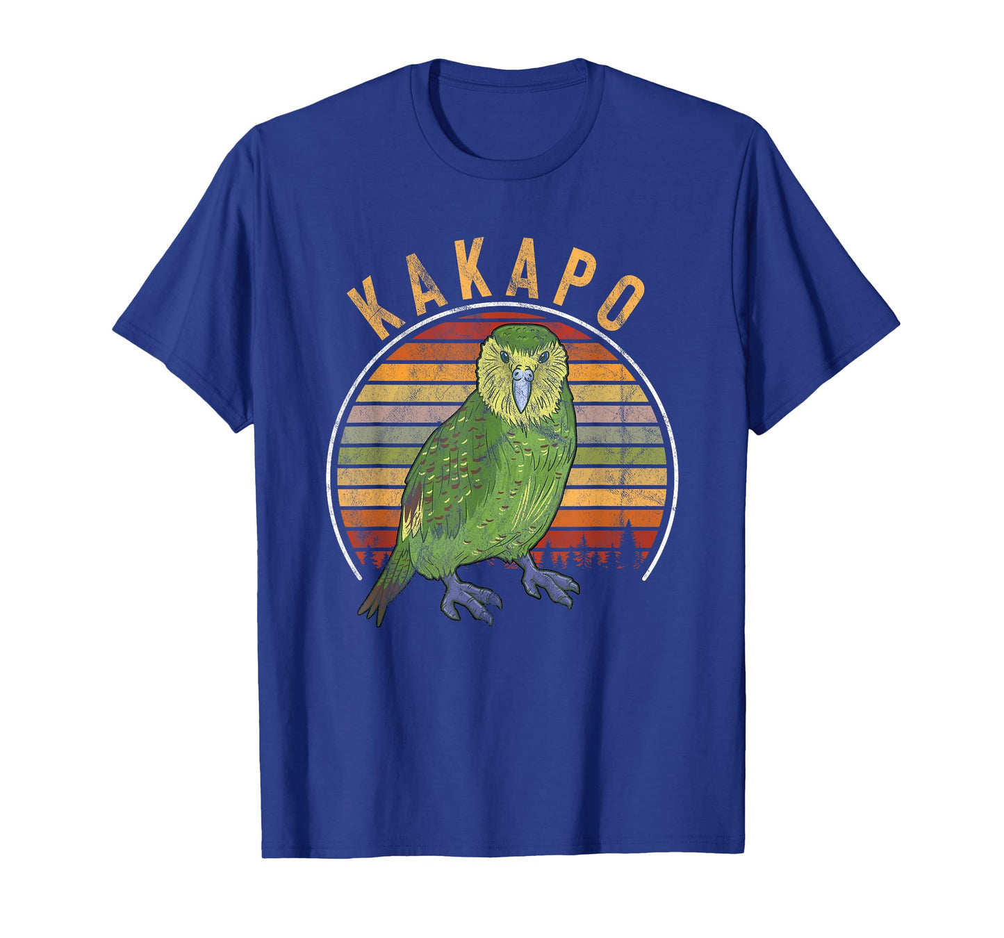 Vintage Kakapo Retro Parrot Bird T-Shirt