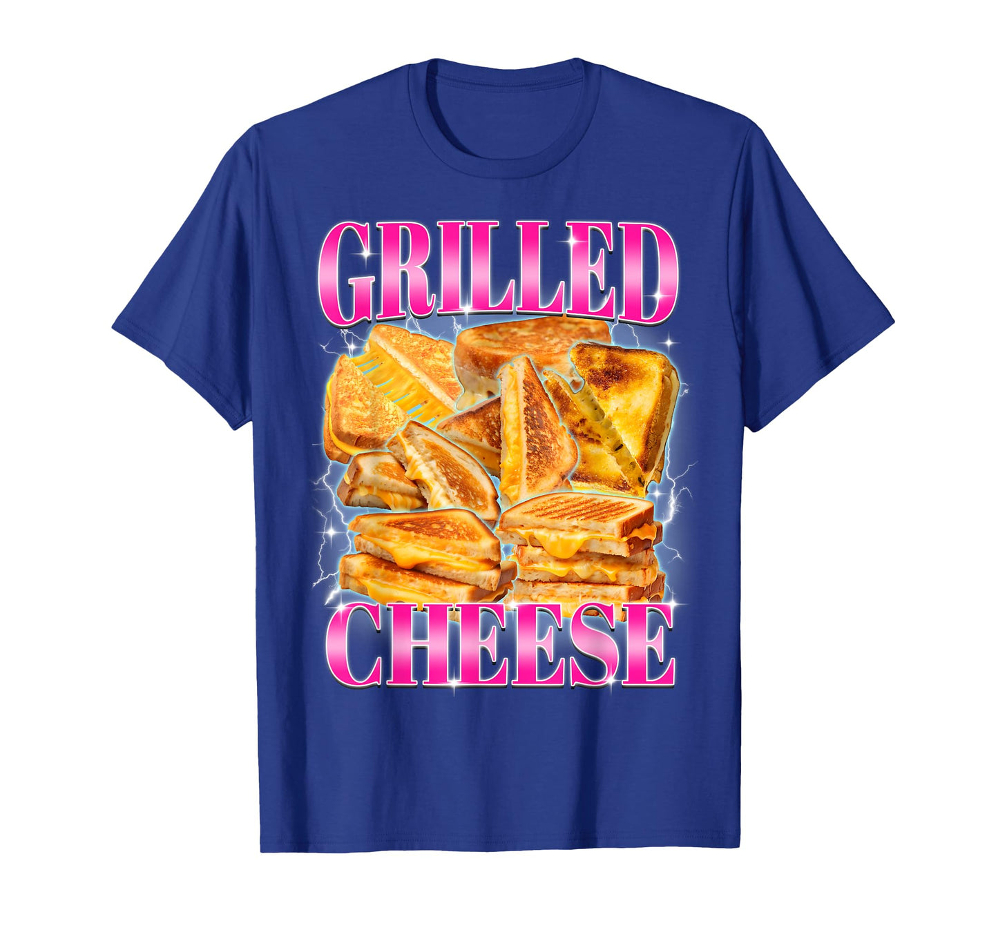 Funny Food Meme Grilled Cheese Sandwiches Food Lover T-Shirt