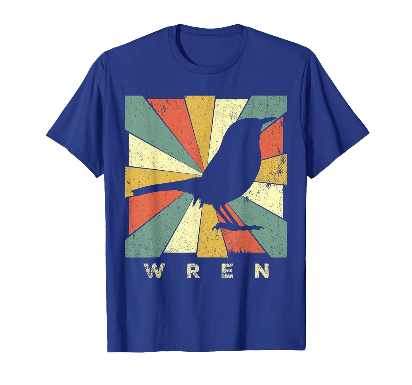 Vintage Wren Bird Lover Retro Style Animal T-Shirt