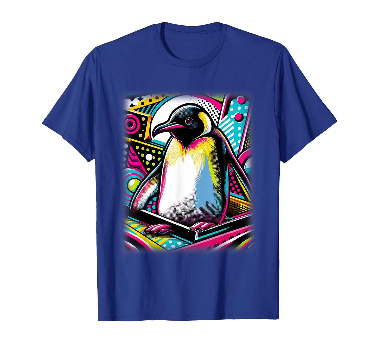 Cool Popart Penguin Lover Pop-Art Penguin T-Shirt