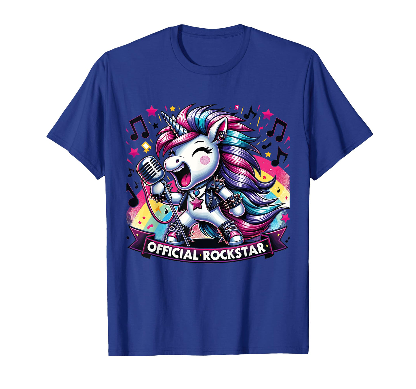 Funny unicorn Singer Rockstar Band official rockstar T-Shirt