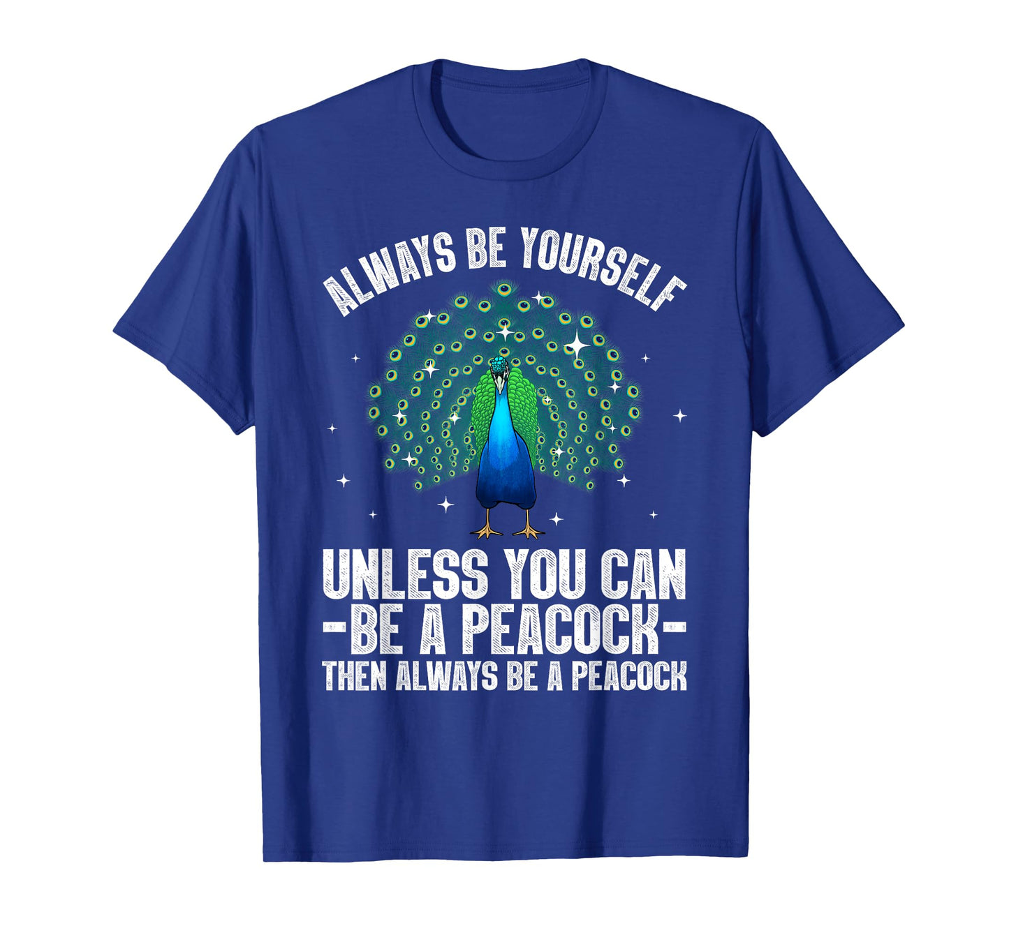 Cool Peacock Design For Men Women Kids Bird Peacock Lovers T-Shirt
