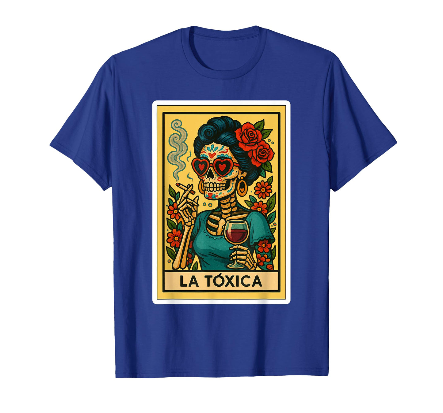 Spanish-Mexican Bingo Card Gifts Toxica Gifts - La Toxica T-Shirt