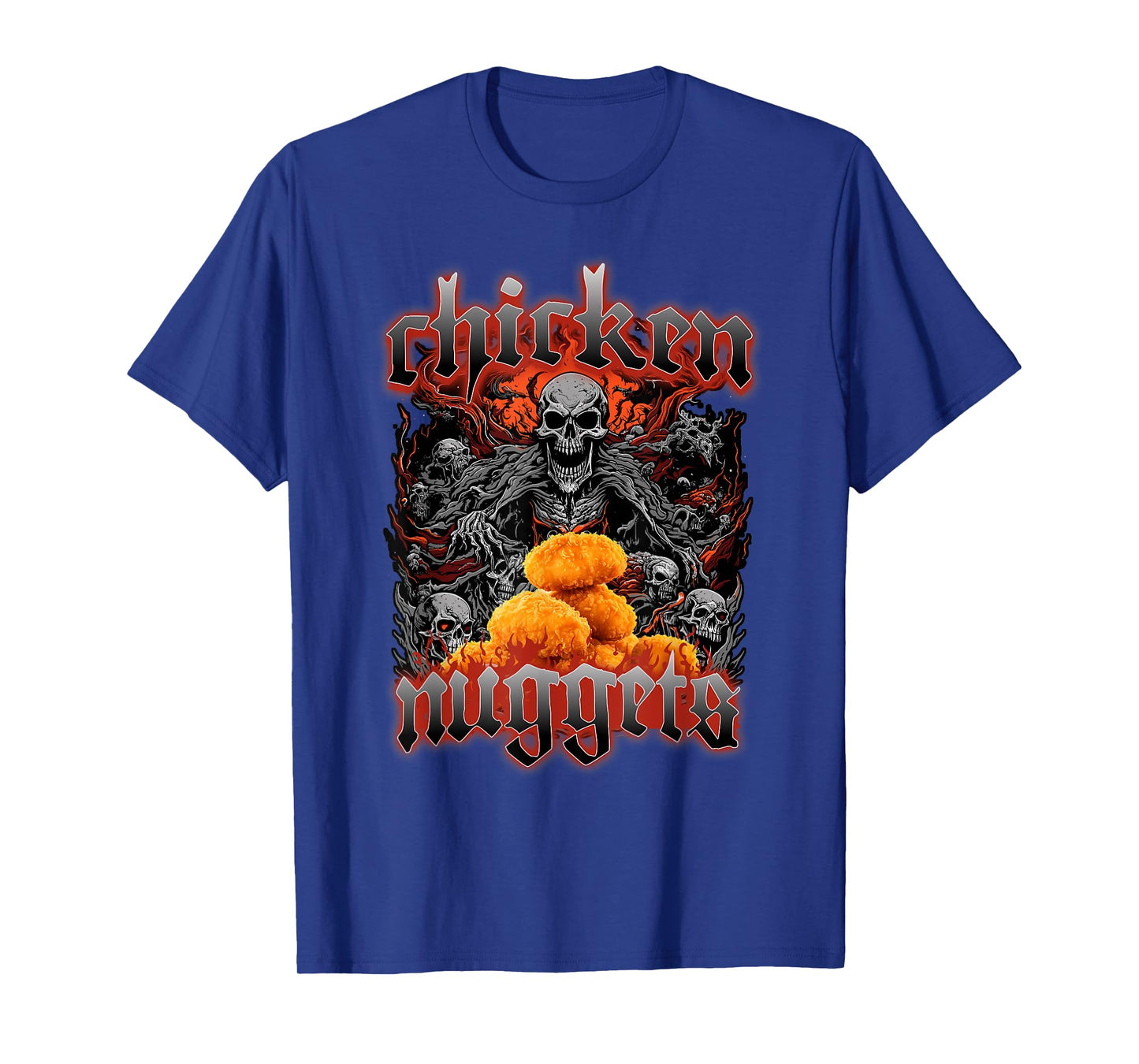 Chicken Nuggets Death Metal Kids Nuggies Chicken Nuggets T-Shirt