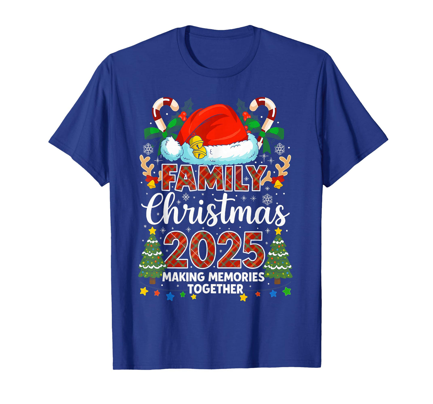 Family Christmas 2025 Matching Family Christmas Xmas Squad T-Shirt
