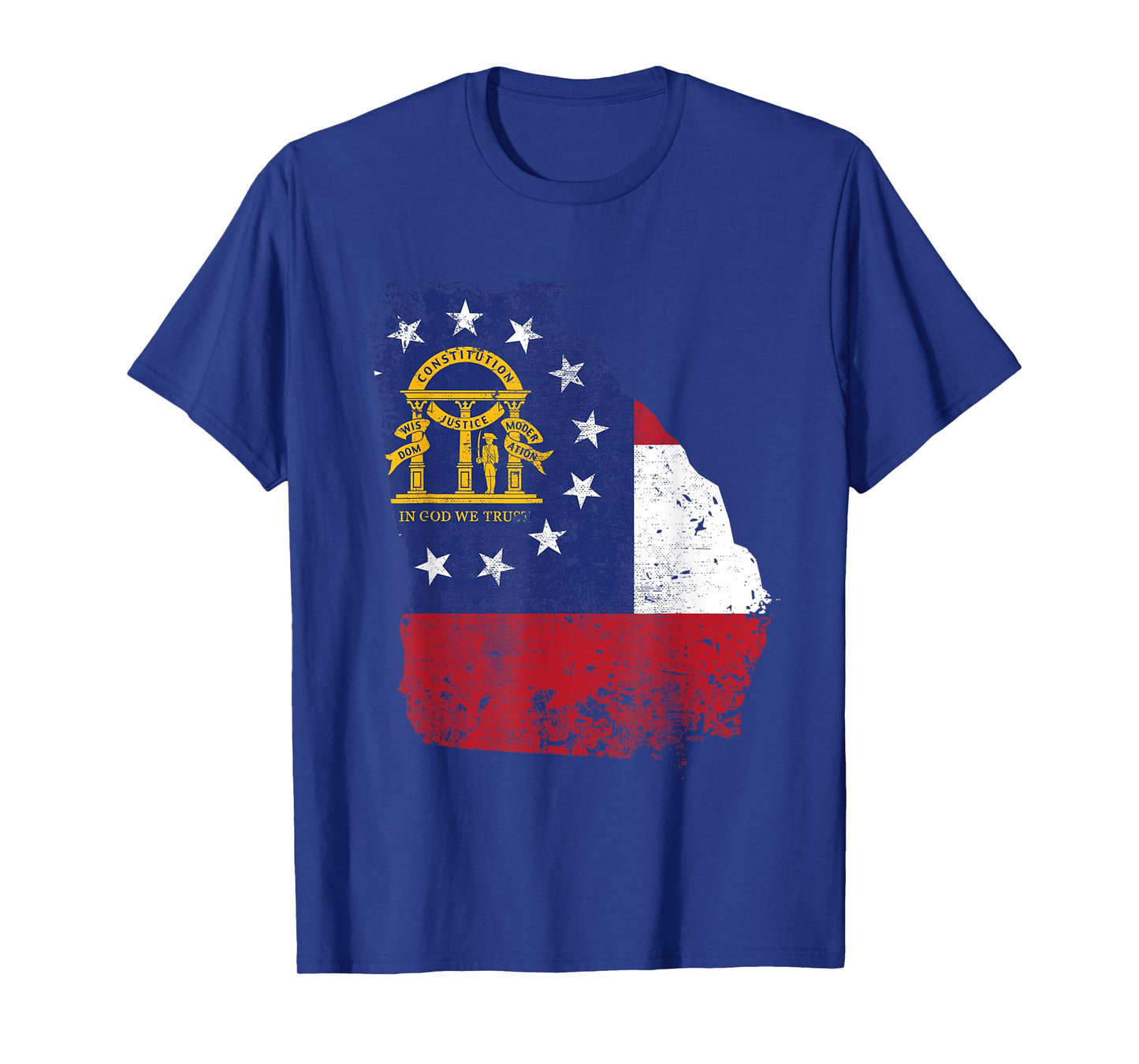 Georgia State Flag, Faded Flag of Georgia T-Shirt T-Shirt