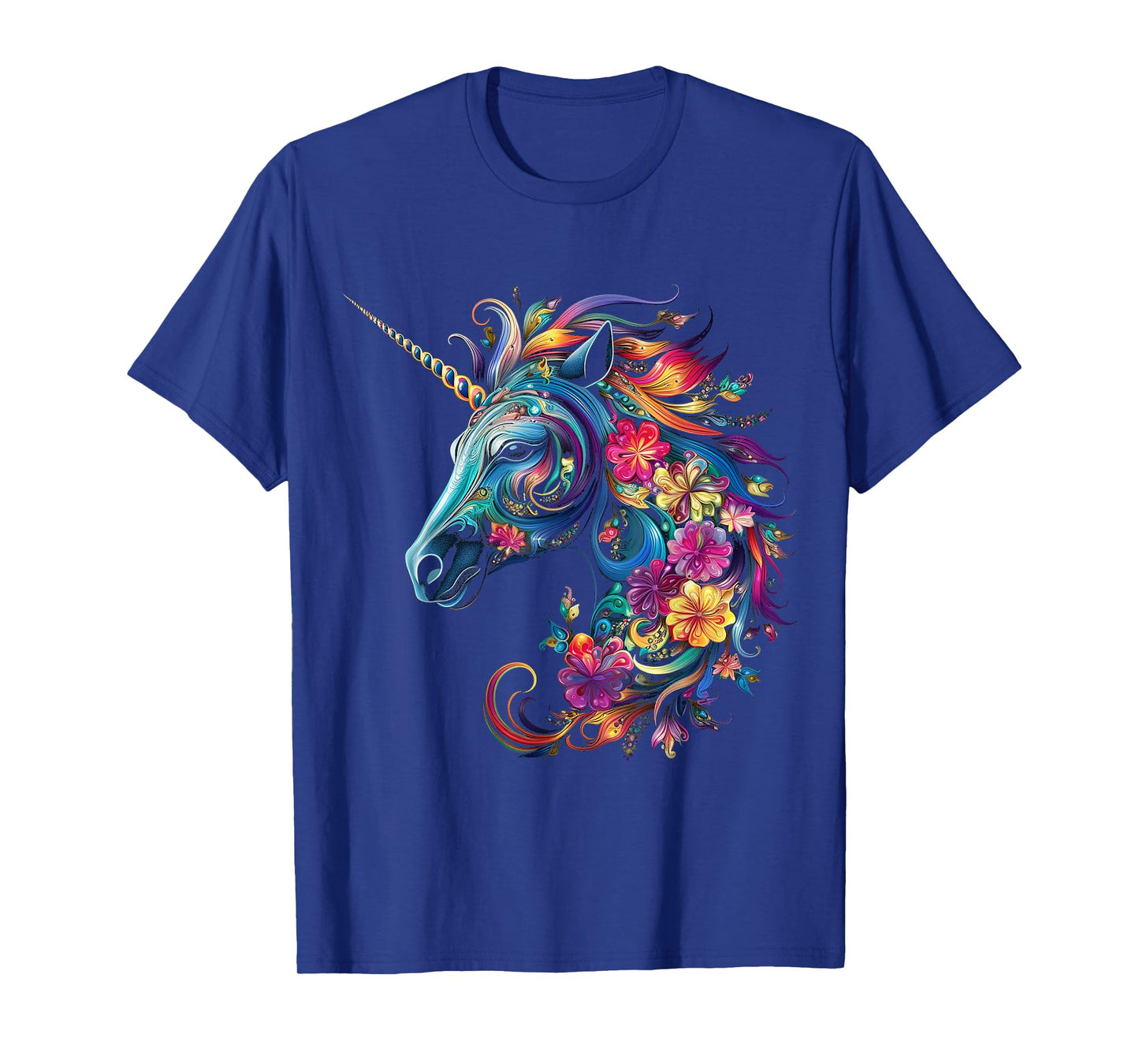 Unicorn Rainbow Animal Graphic Artwork Unicorn T-Shirt