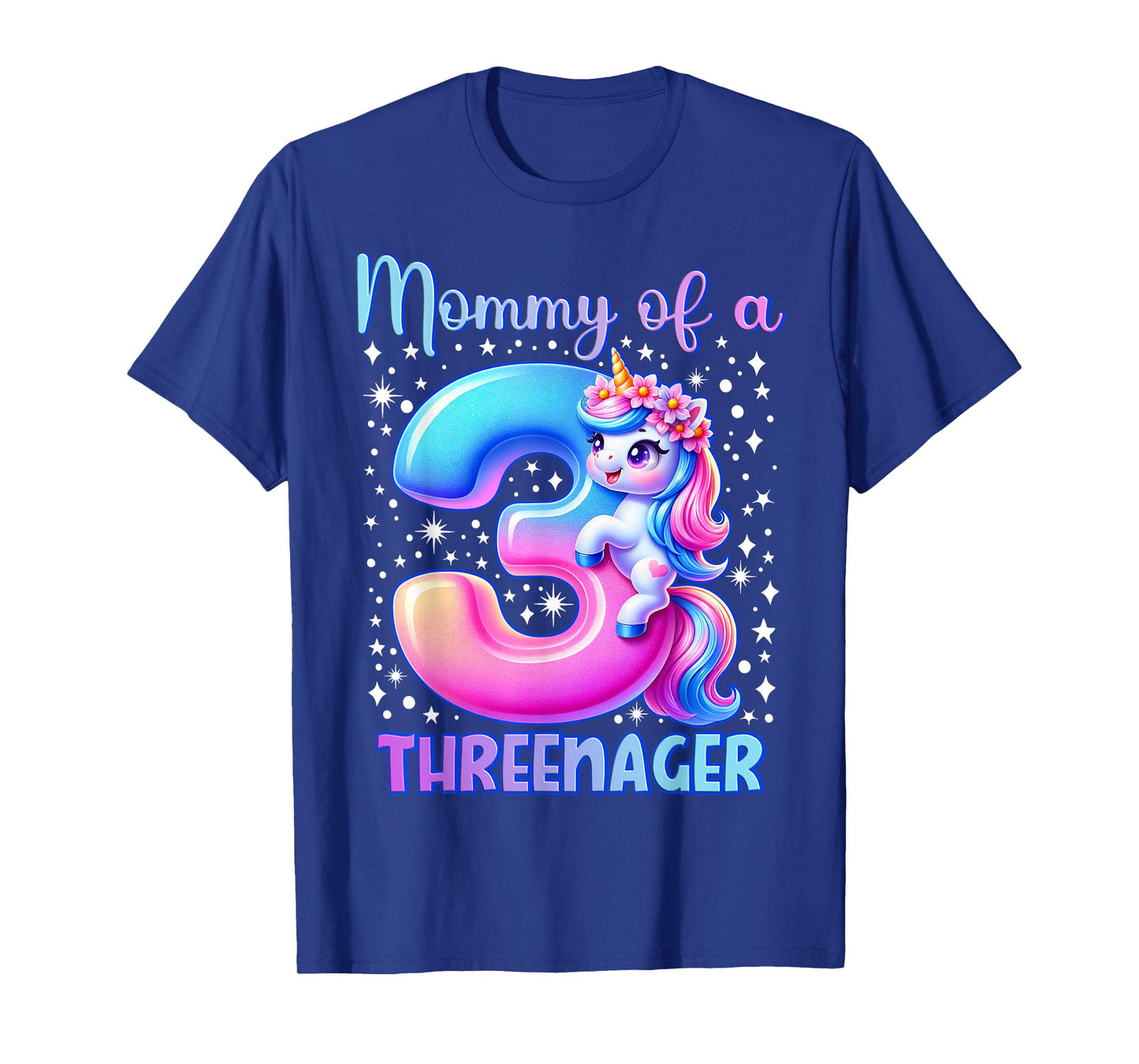 Mom Threenager Mother Mommy Of A Threenager T-Shirt