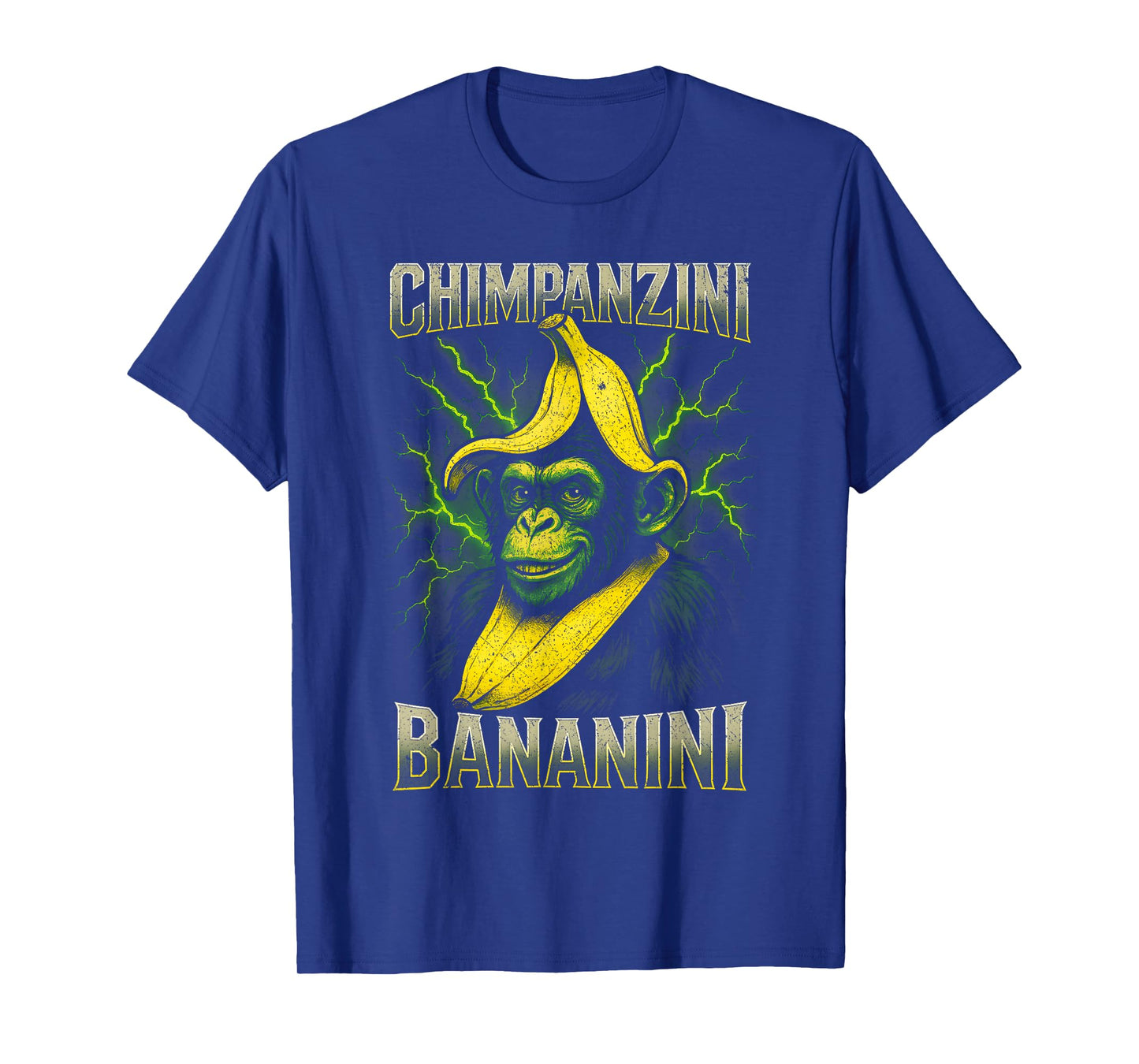 Chimpanzini Bananini Meme Monkey Chimp Italian Brainrot T-Shirt