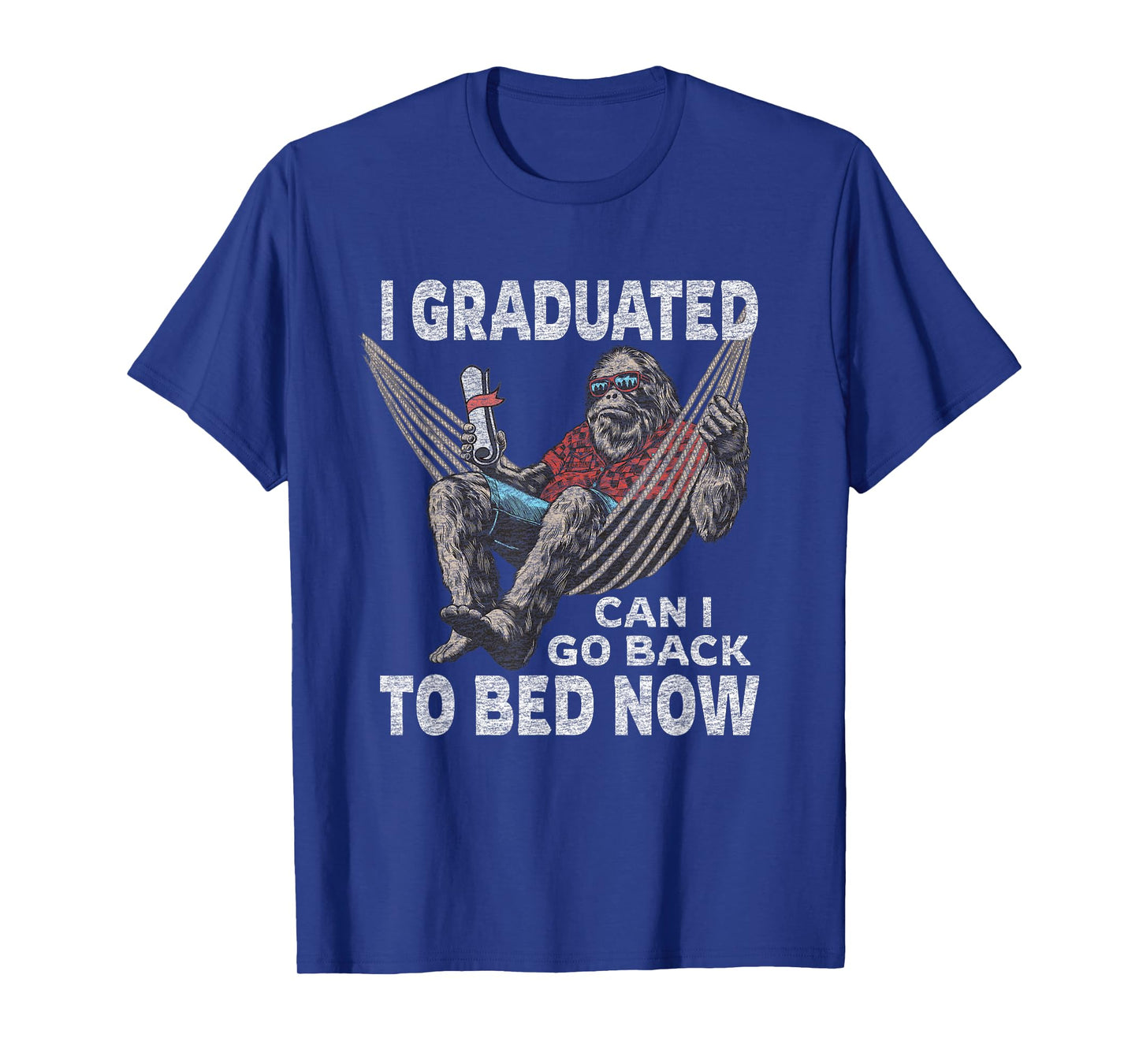 Funny Graduation | I Graduated Can I Go Back To Bed Now T-Shirt