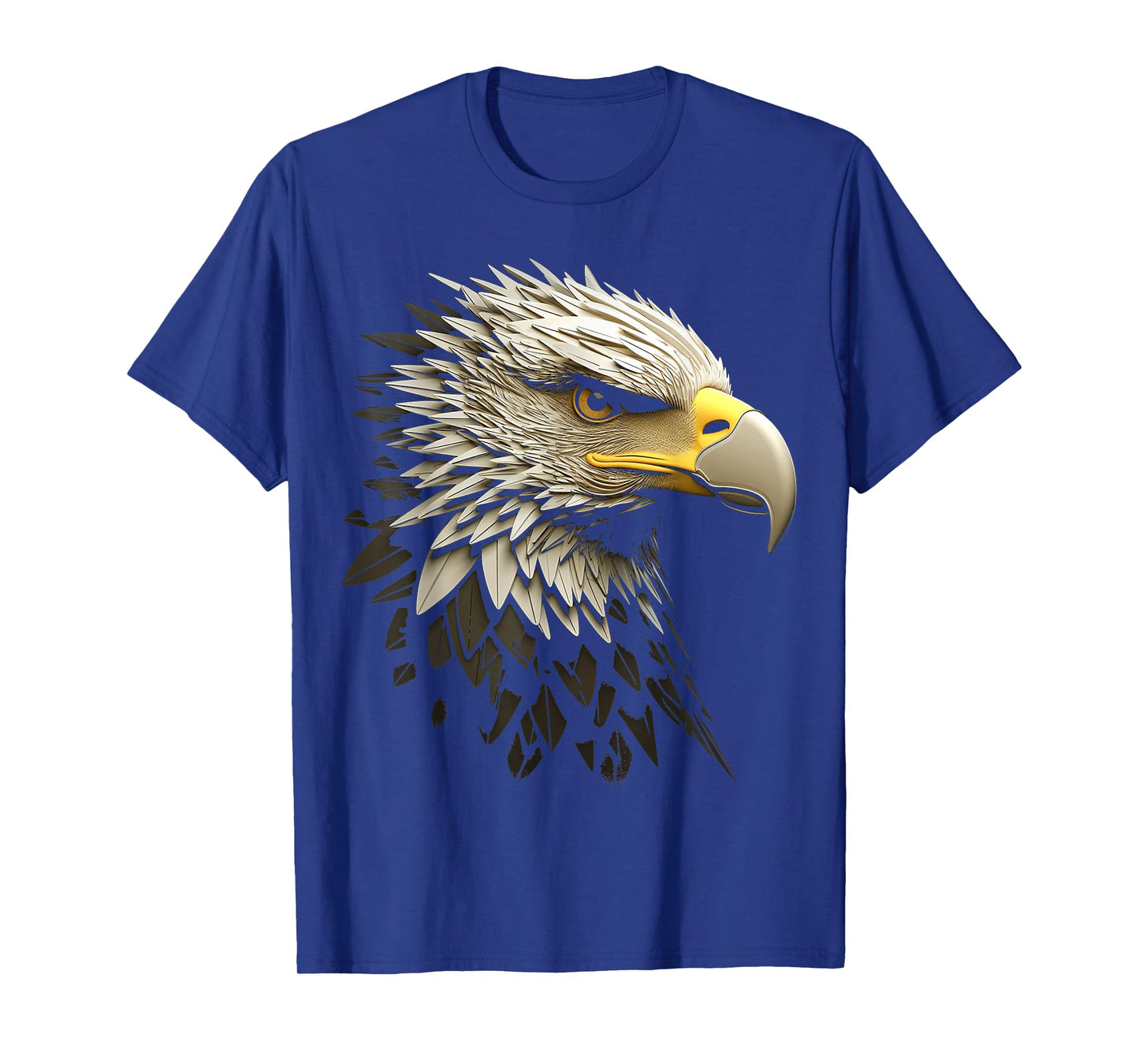 Eagle Portrait Animal Graphic Art Eagle T-Shirt