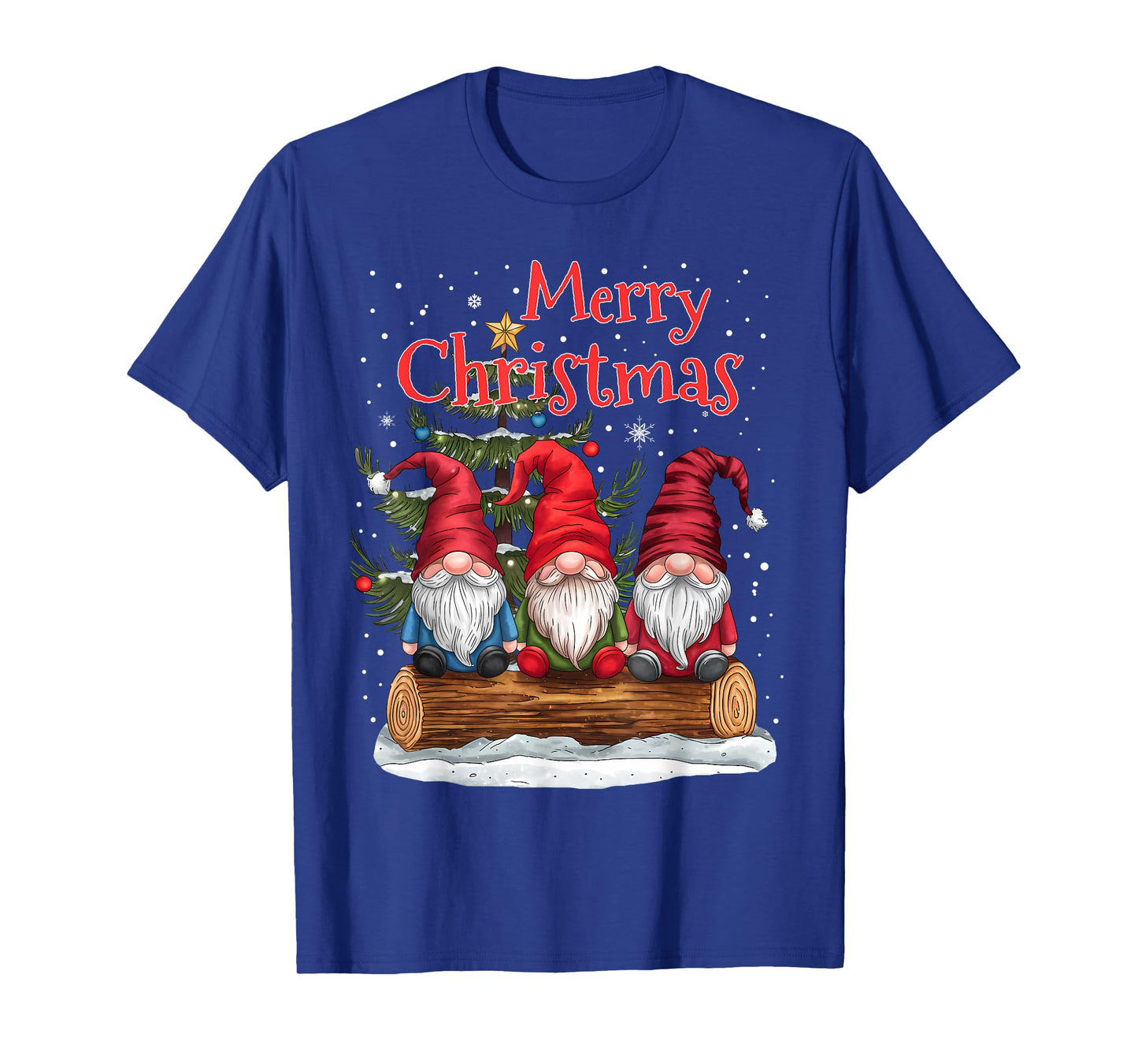 Merry Christmas Gnomes Family Xmas Festive Holiday Gnome T-Shirt