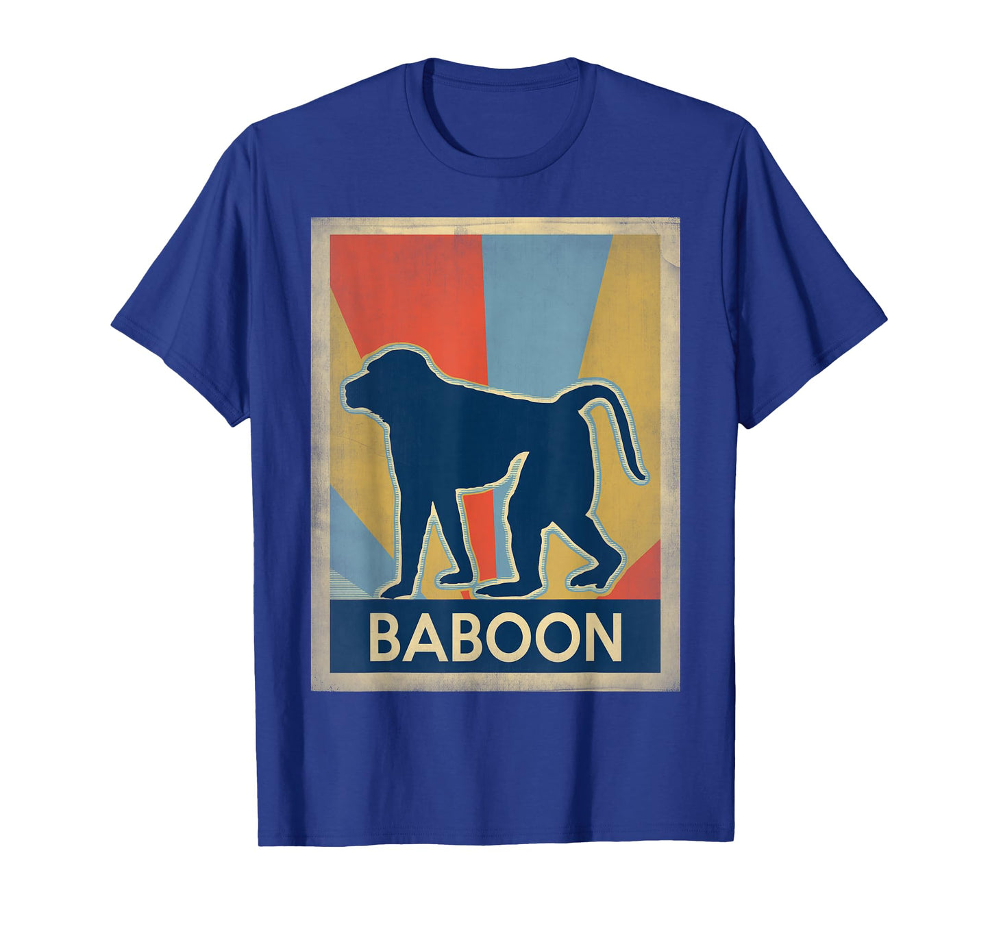 Vintage Style baboon T-Shirt